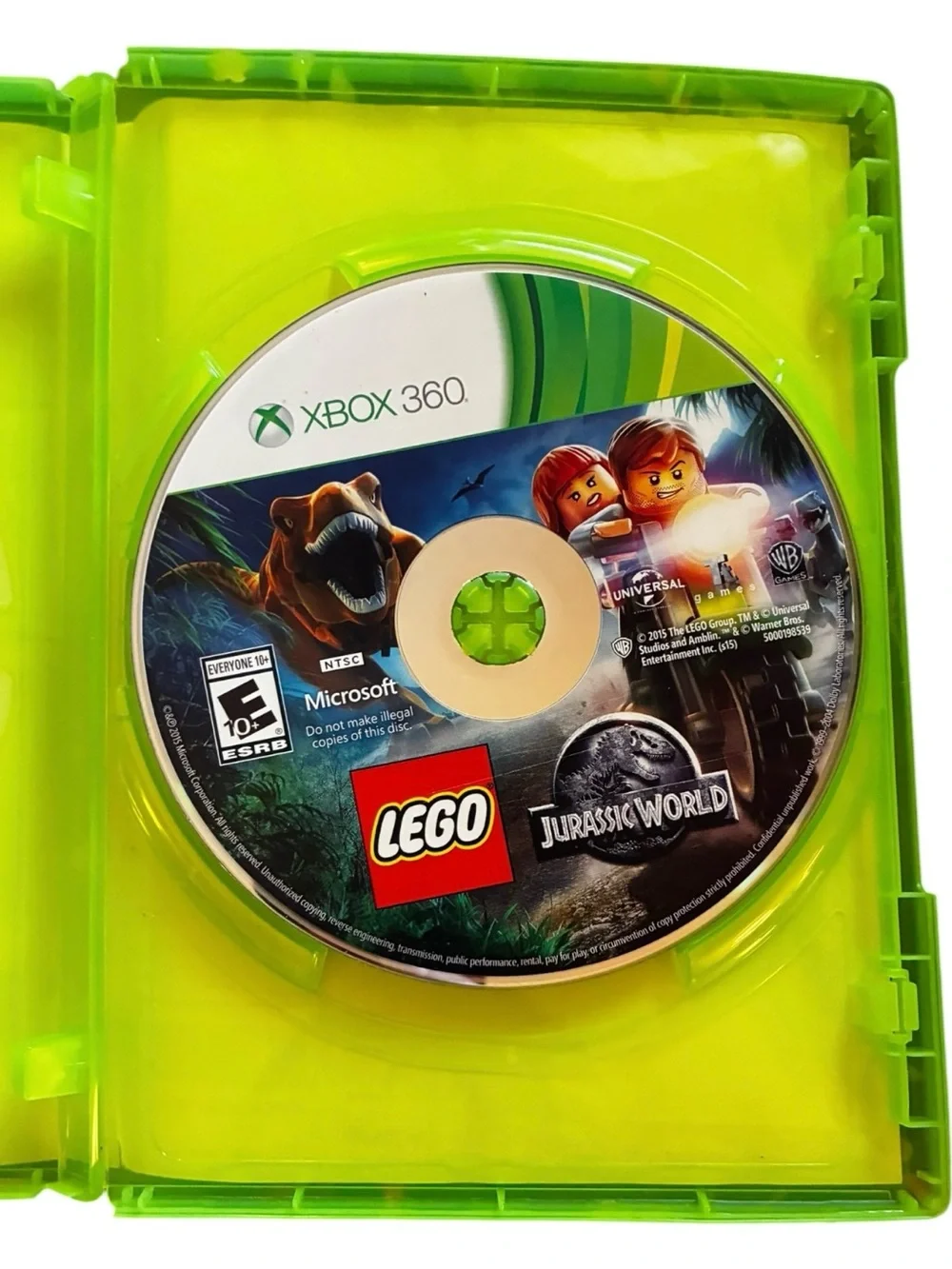 LEGO XBOX 360 Triple Game Bundle: Indiana Jones 2, Star Wars 3, Jurassic World